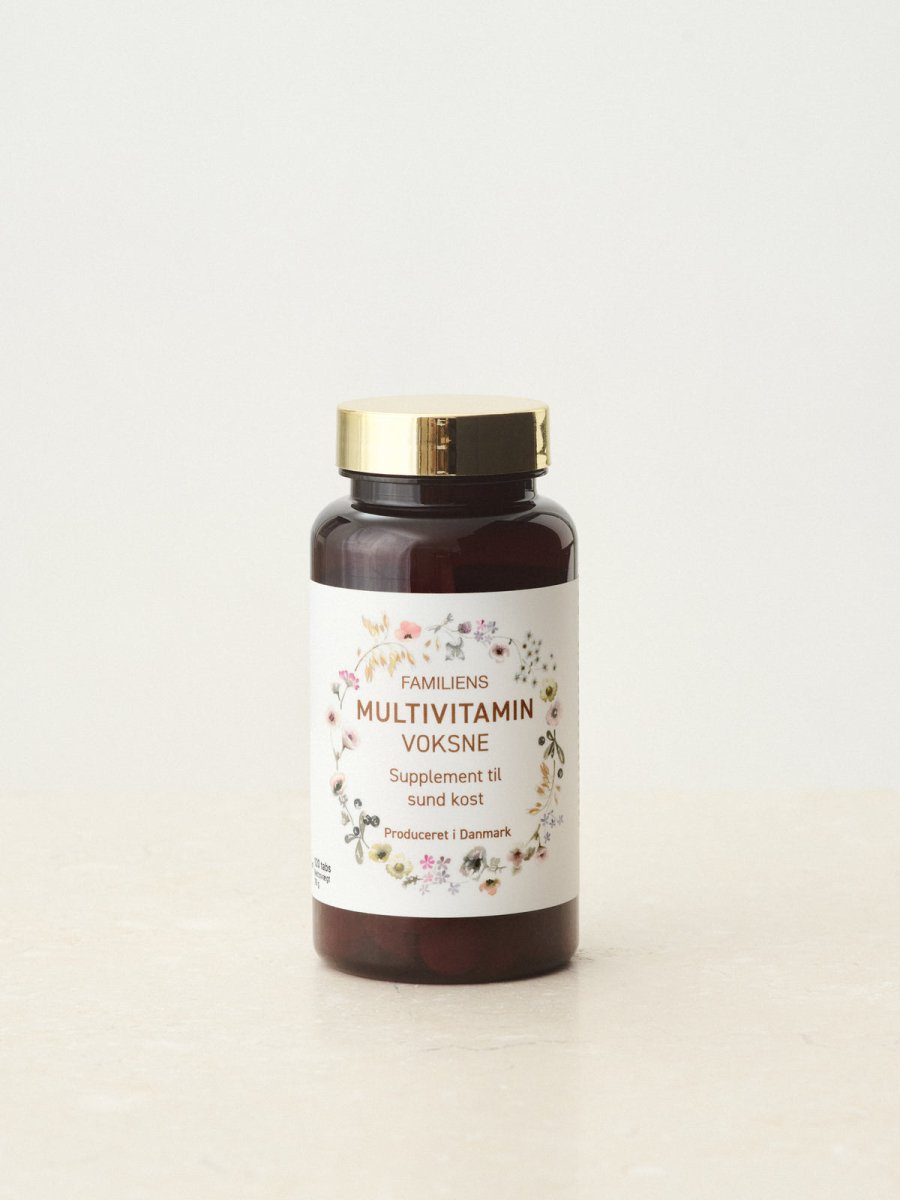 Familiens Vitaminer, Multivitamin, 120 tabetter - Buump - Vitamins - Familiens Vitaminer