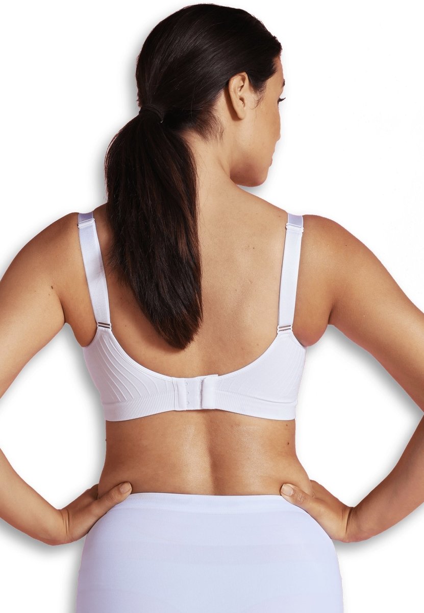 Carriwell graviditets- og amme-bh med Carri-gel støtte, hvid - Buump - Amme-bh - Carriwell