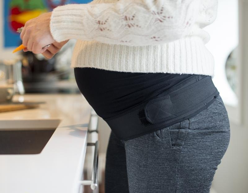 Bbhugme støttebælte sort, str. M/L#BbhugmeSupport beltBuump