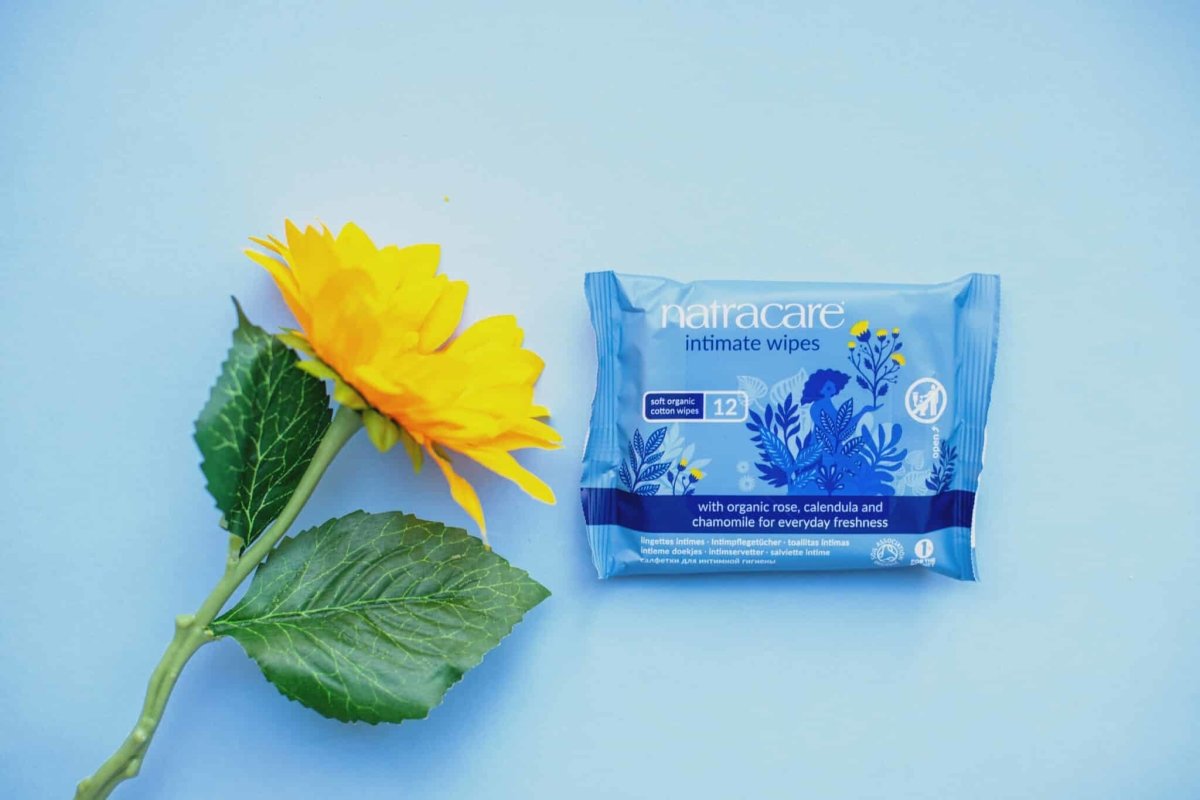 Intim hygiene vådservietter - økologisk#NatracareIntimate careBuump