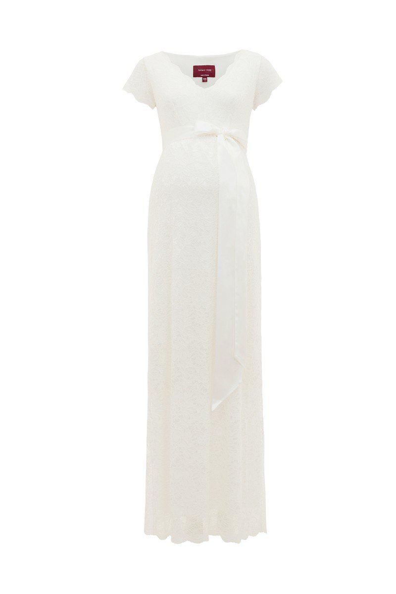 Laura brudekjole til gravid (elfenbensfarvet)#Tiffany RoseWedding dressBuump