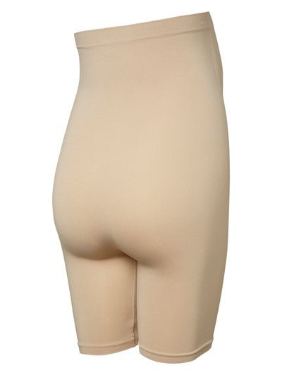Mamalicious sømløse venteshorts, beige, MLTia#MamaliciousShortsBuump