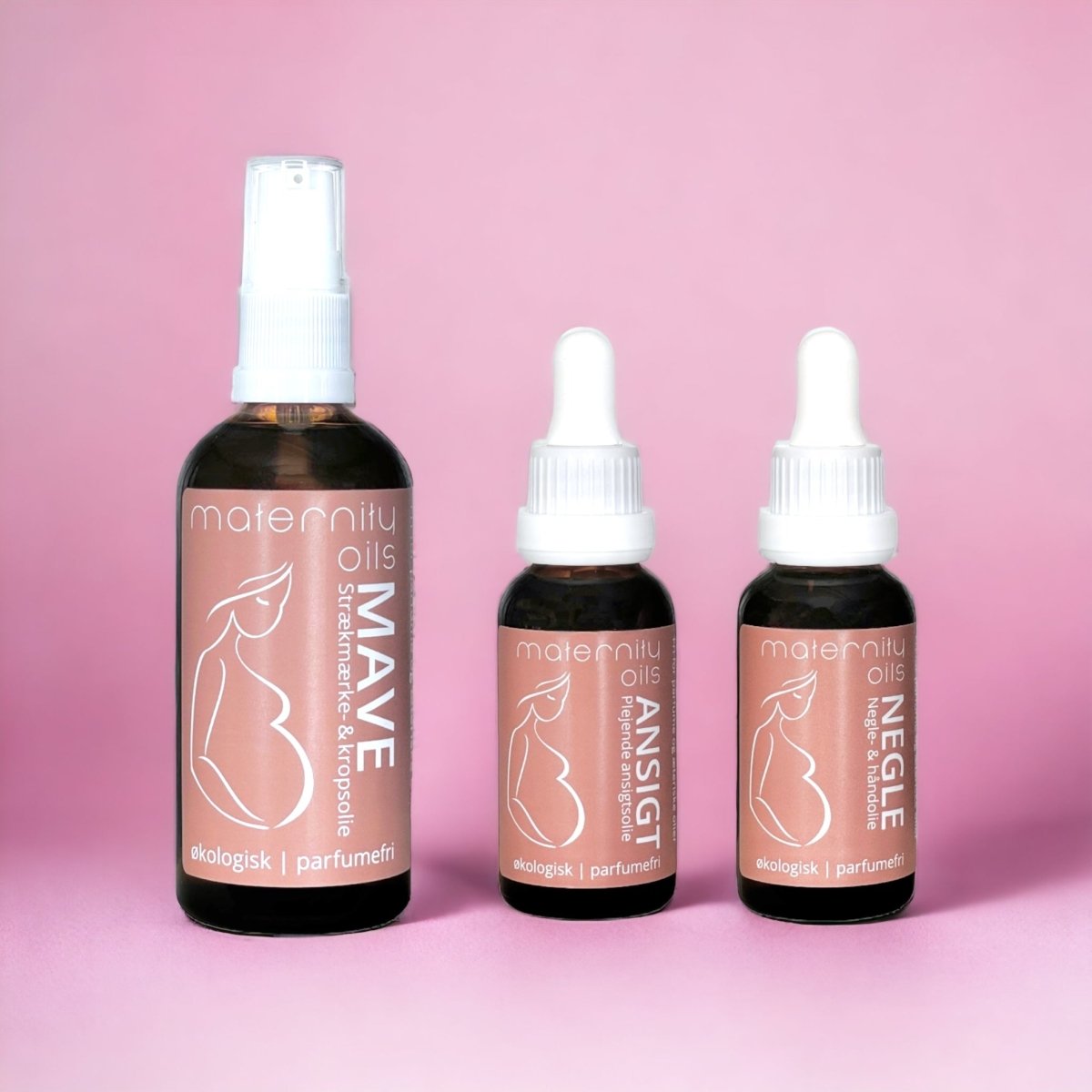 Maternity Oils MAVE, økologisk strækmærke- og kropsolie, 100ml - Buump - Skincare - Buump