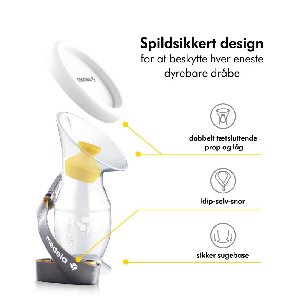 Medela Brystmælksopsamler i silikone - Buump - Breastfeeding - Medela
