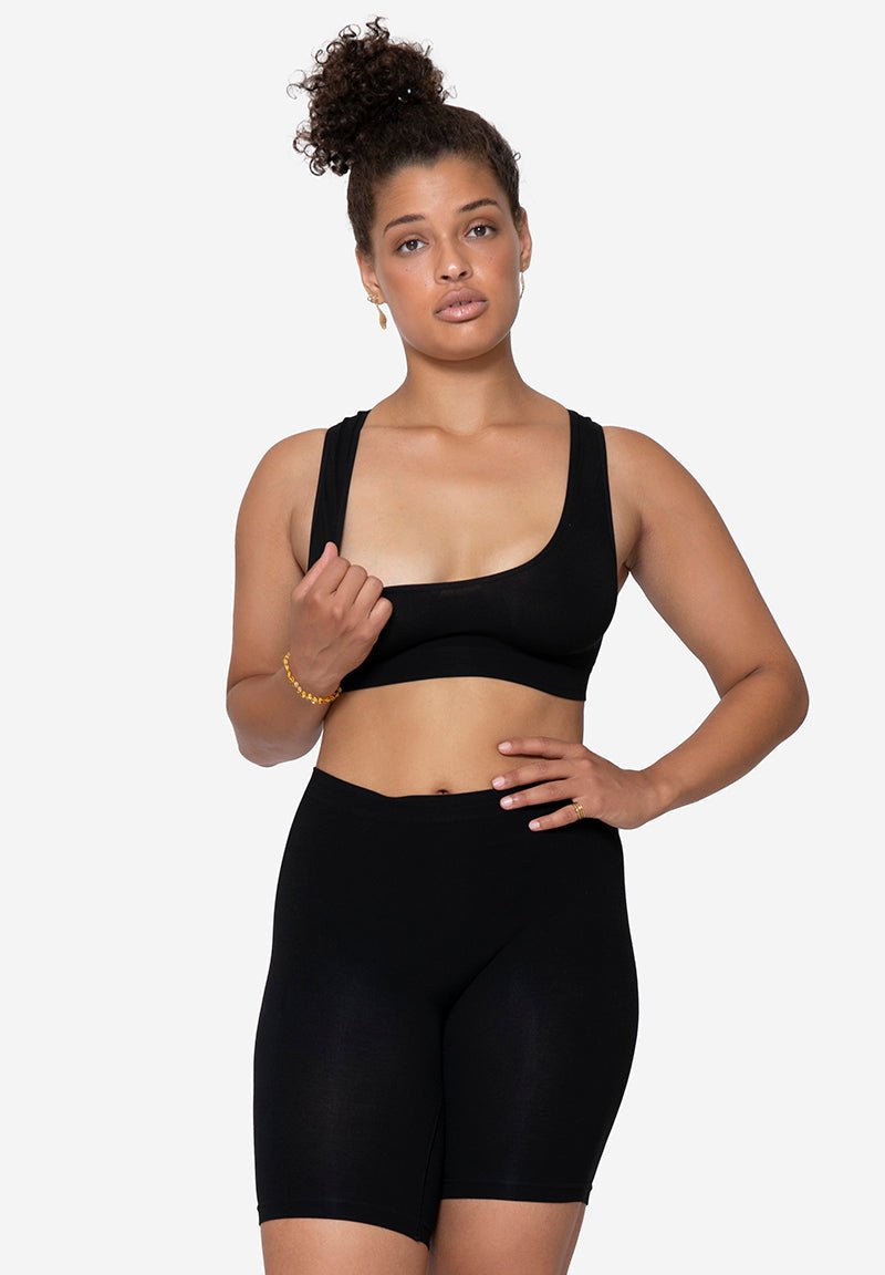 Milker Becky nat og dag amme-bh i økologisk bambus, sort - Buump - Lingerie - Milker