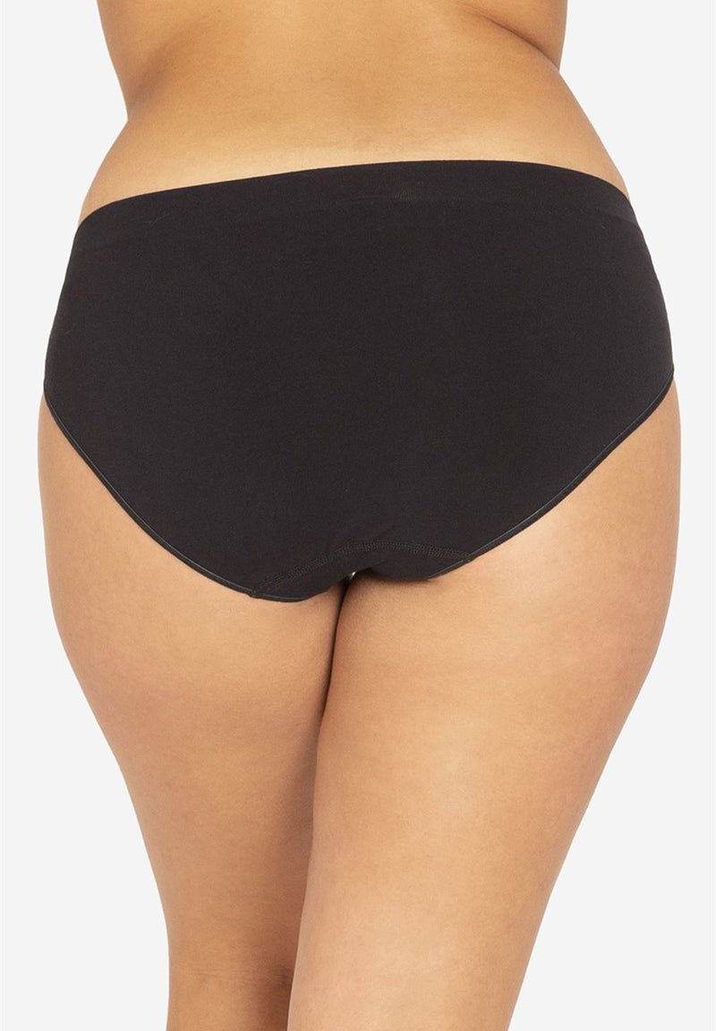 Milker Billie ventetrusser i blød økologisk bambus, sort - Buump - Lingerie - Milker