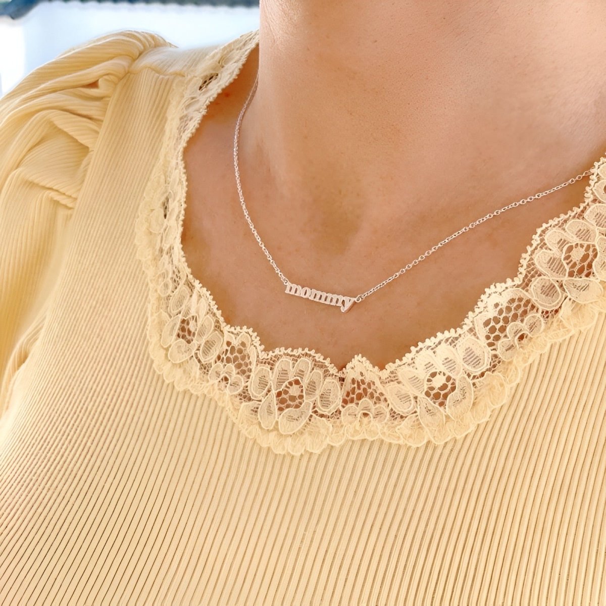 Mommy-halskæde i sølv - Buump - Jewelry - MotherLove