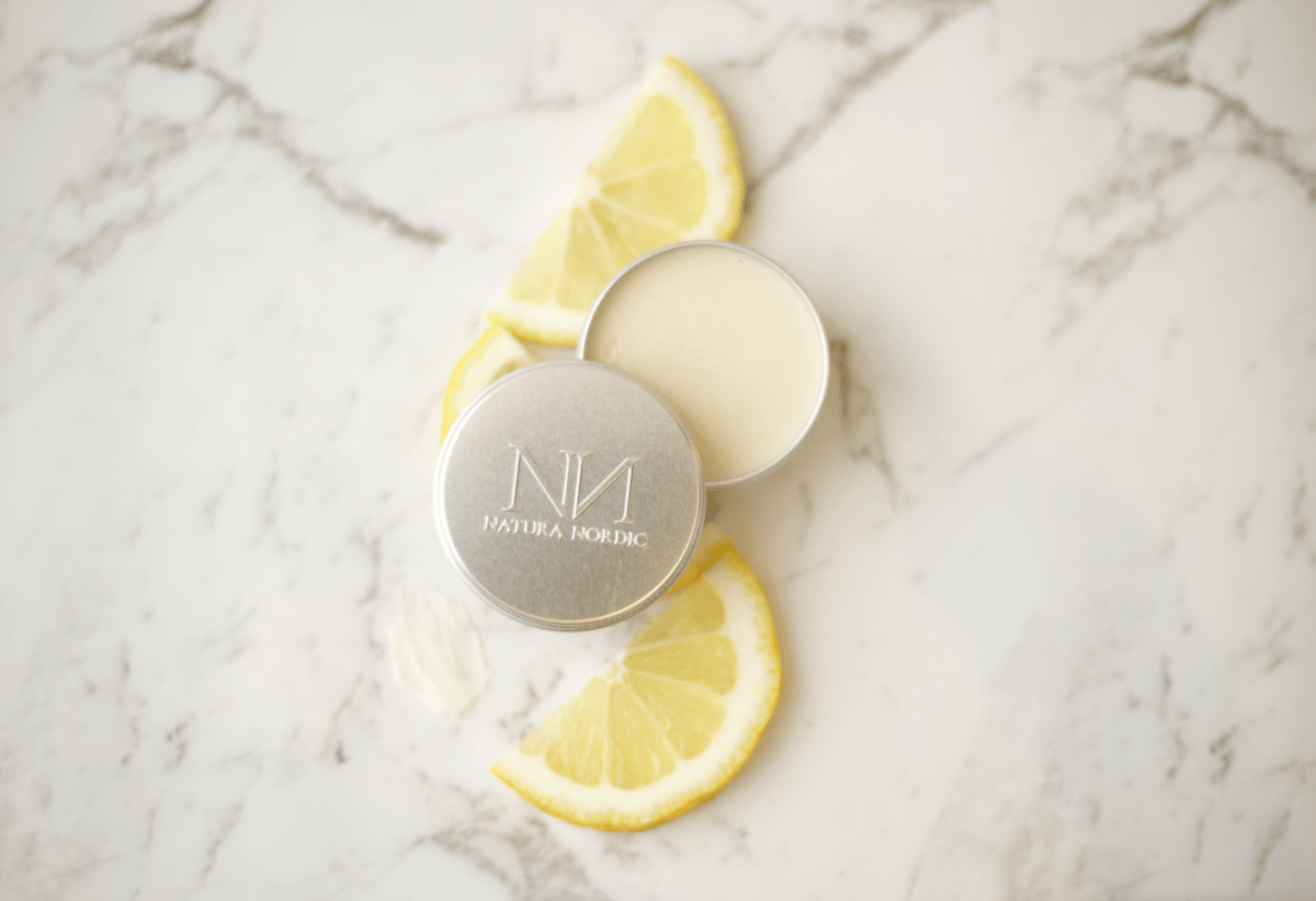 Naturlig creme deodorant, Colombo (Lemon/Vanilie), aluminiumfri og plastfri, Natura Nordic (Vegansk)#Natura NordicSkincareBuump