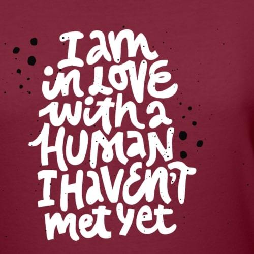 T-shirt økologisk gravid - "I am in love"#BuumpT-shirtBuump