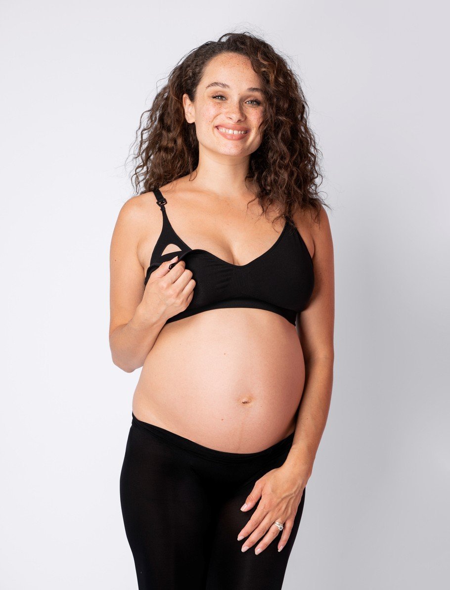 Samantha amme-bh i bambus 2-pak fra Seraphine (sort/hvid)#SeraphineAmme-bhBuump