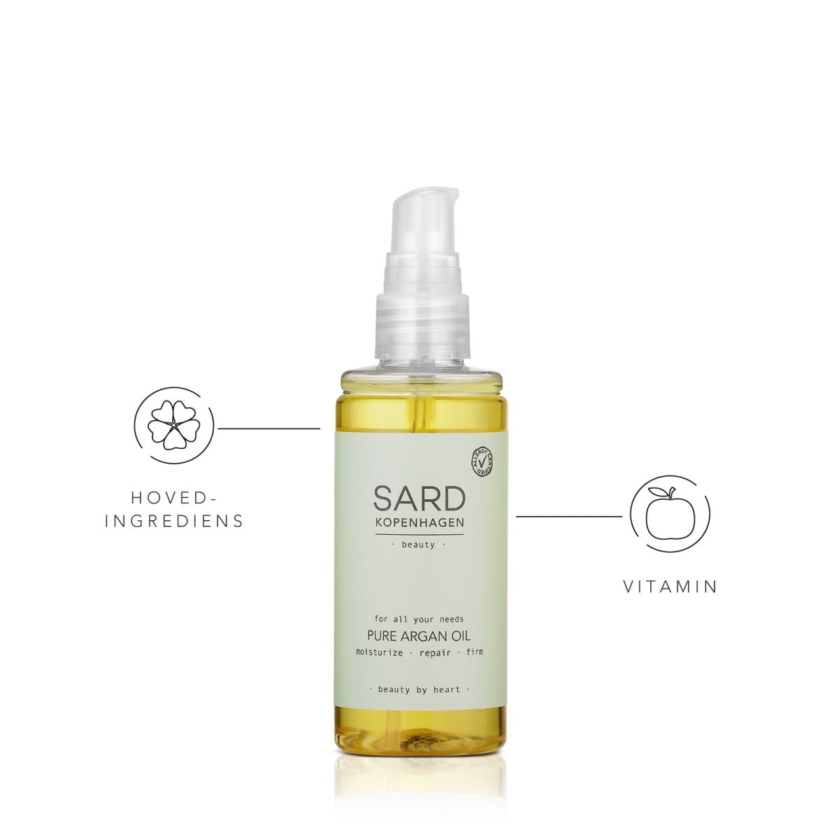 SARDkopenhagen arganolie 100ml - Buump - Skincare - SARDkopenhagen