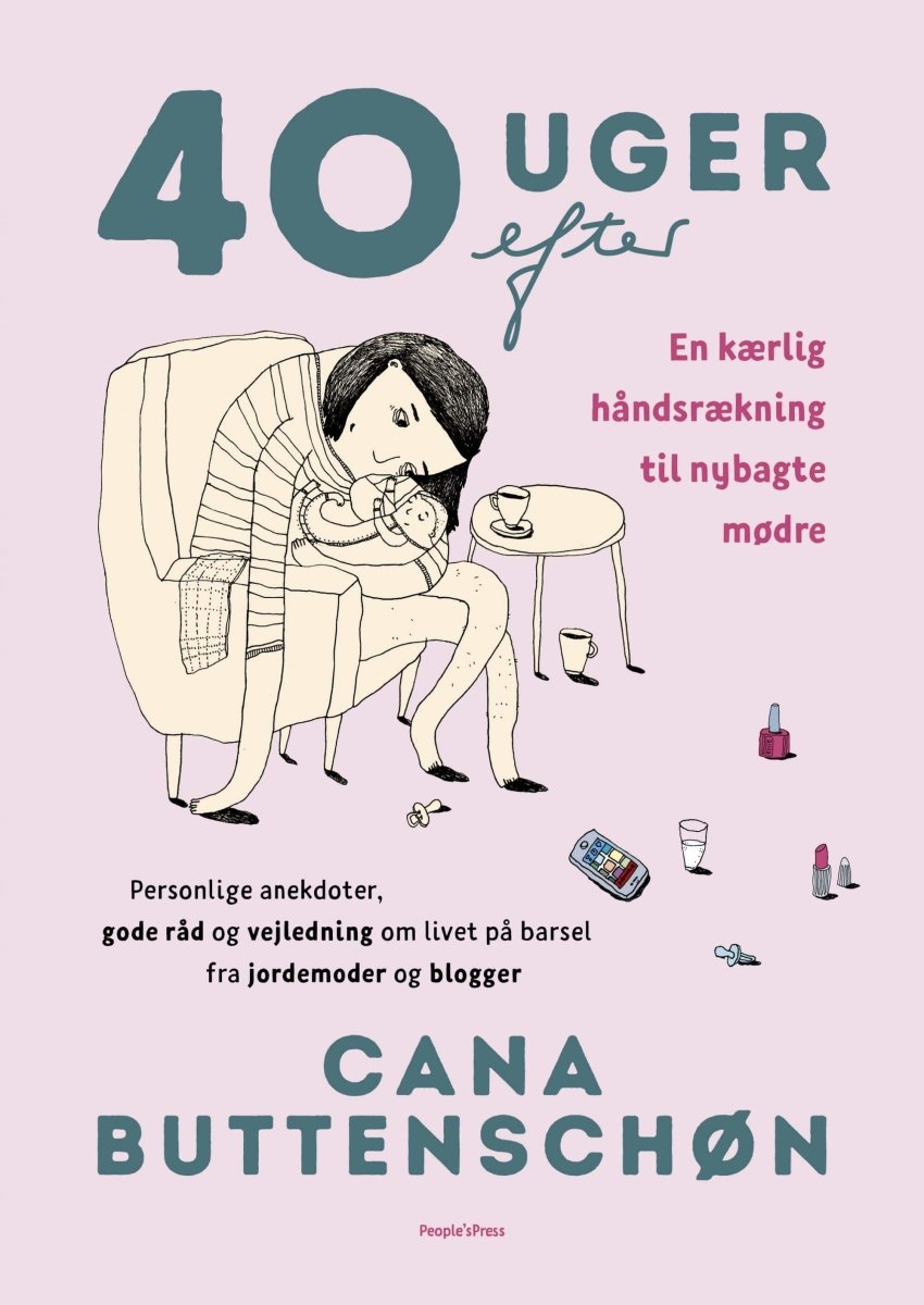 40 uger efter, bog af Cana Buttenschøn#Cana ButtenschønBooksBuump