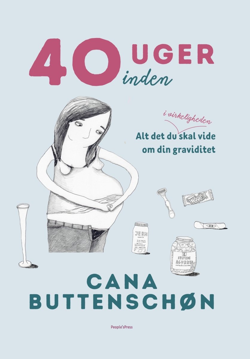 40 uger inden, bog af Cana Buttenschøn#Cana ButtenschønBooksBuump