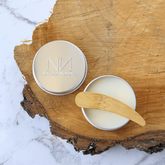 Naturlig creme deodorant, Colombo (Lemon/Vanilie), aluminiumfri og plastfri, Natura Nordic (Vegansk)#Natura NordicSkincareBuump