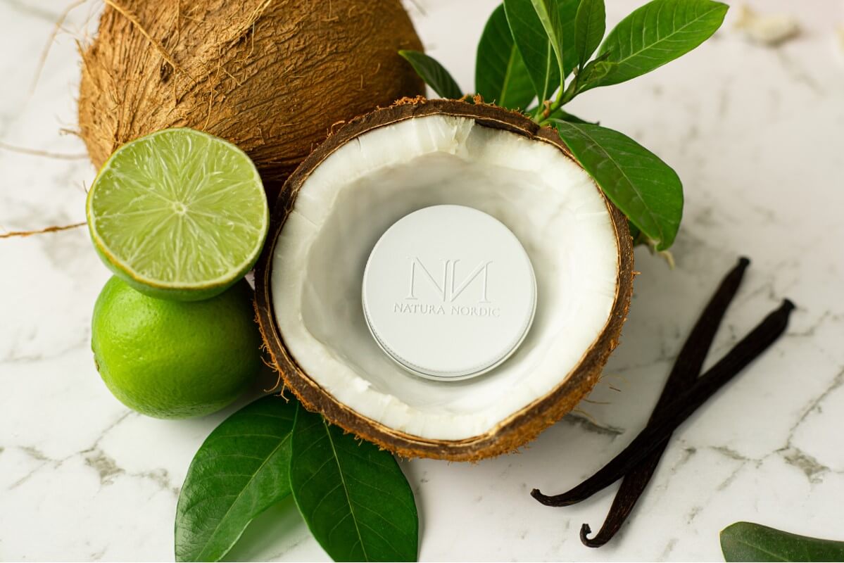 Naturlig creme deodorant, Sydney (Lime/kokos), aluminiumfri og plastfri, Natura Nordic#Natura NordicSkincareBuump