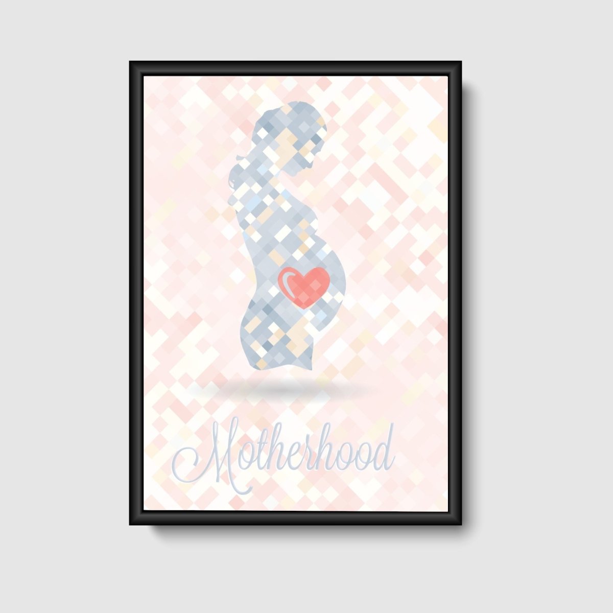 Plakat om graviditet "Motherhood"#BuumpPosterBuump